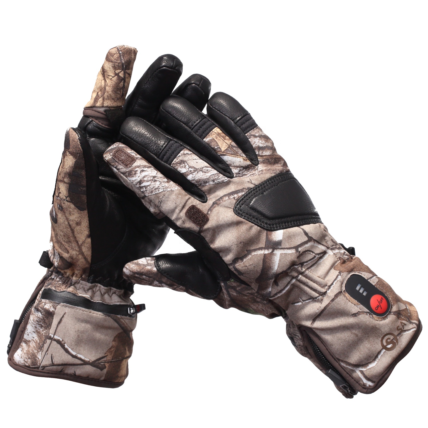 Heated Gloves Electric - Rękawice elektryczne z podgrzewaniem, wodoodporne, z