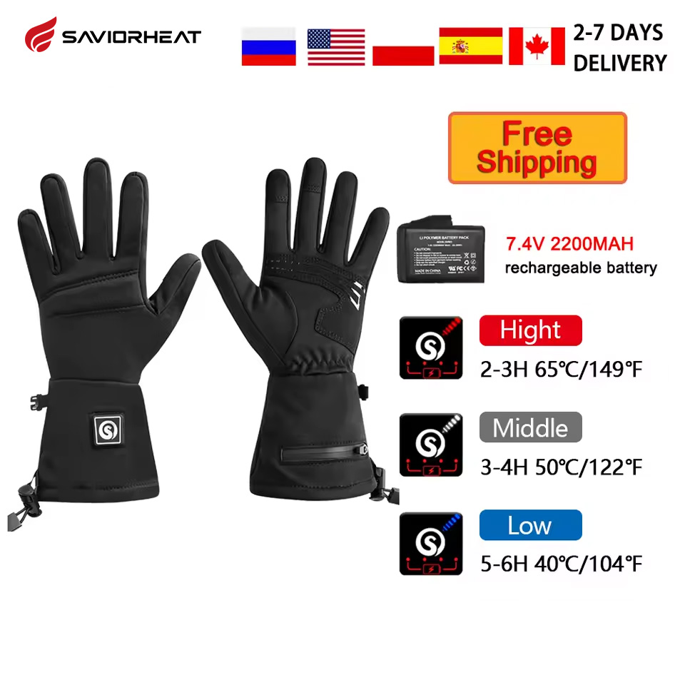 Snow Deer S18 Zimowe podgrzewa – Heated Gloves Electric recenzja i cena