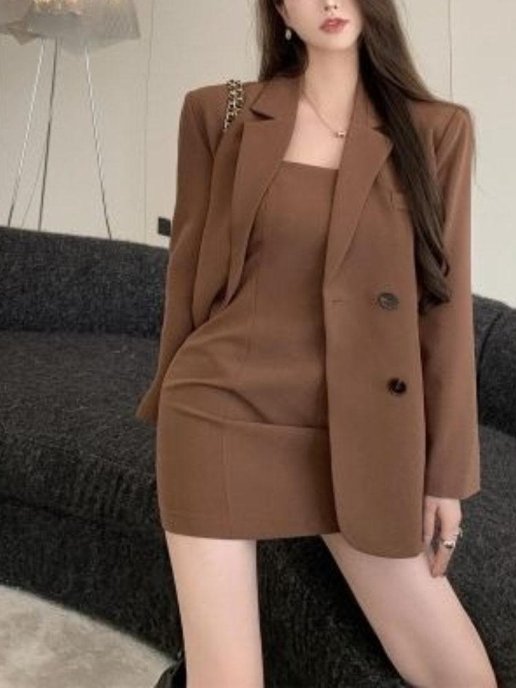 Jesienno-zimowy brązowy elegan – Winter Clothing Pk recenzja i cena