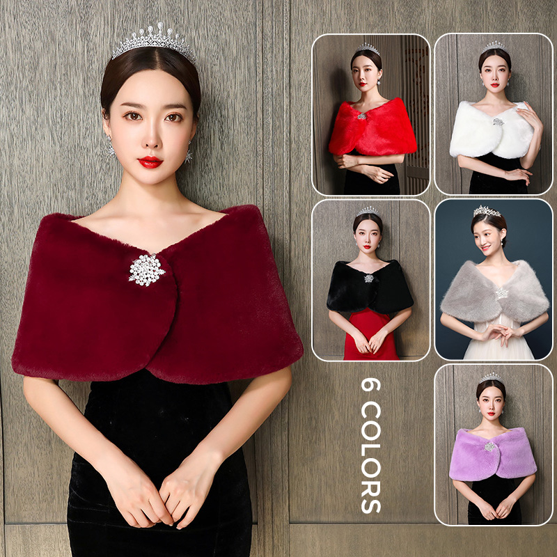 Damski szal ślubny peleryna śl – Winter Clothing Pk recenzja i cena